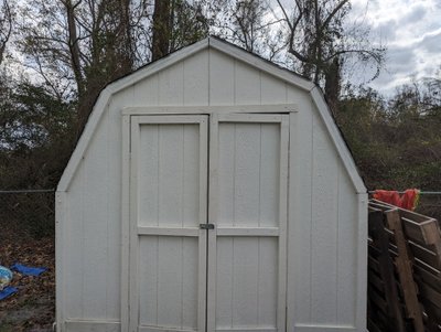 8×10 Shed in Taylor, Alabama