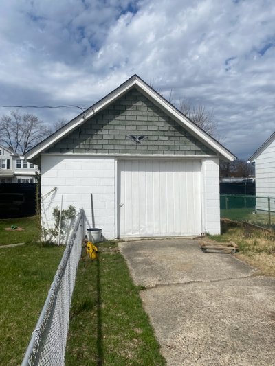 Small 10×20 Garage in Penns Grove, New Jersey