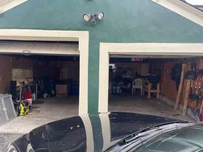 Small 10×20 Parking Garage in North Smithfield, Rhode Island