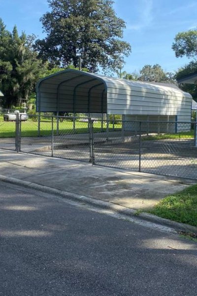 Medium 10×35 Carport in Green Cove Springs, Florida