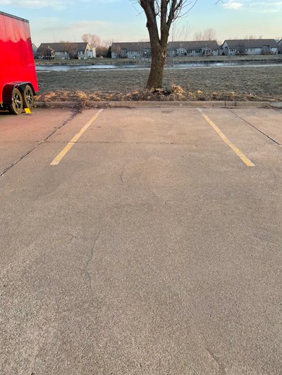 30 x 10 Parking Lot in Ankeny, Iowa