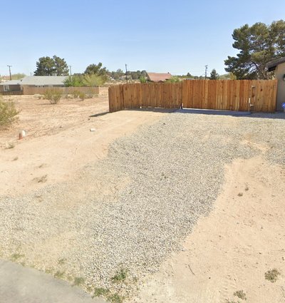 20 x 10 Unpaved Lot in California City, California