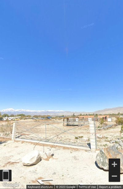 100 x 100 Unpaved Lot in Desert Hot Springs, California near [object Object]