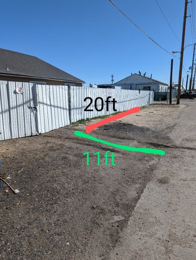 20 x 11 Unpaved Lot in Denver, Colorado near [object Object]