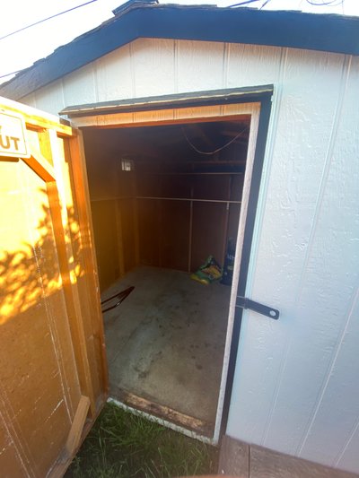 Small 5×5 Shed in Buena Park, California