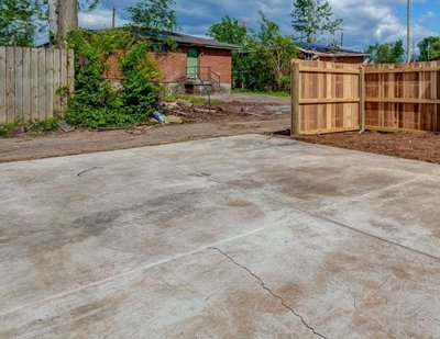Small 10×20 Driveway in Nashville, Tennessee