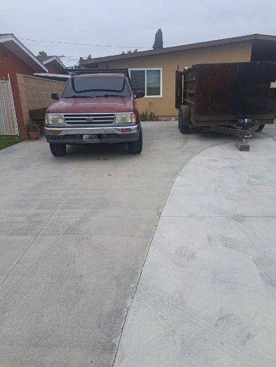 Small 10×20 Driveway in Westminster, California