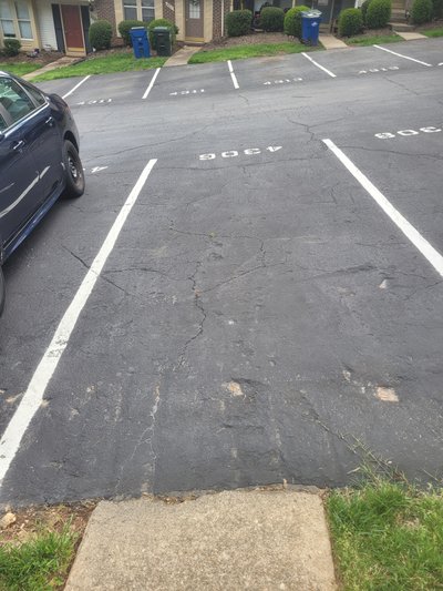 Small 10×20 Parking Lot in Raleigh, North Carolina