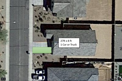 Small 5×25 Driveway in Casa Grande, Arizona