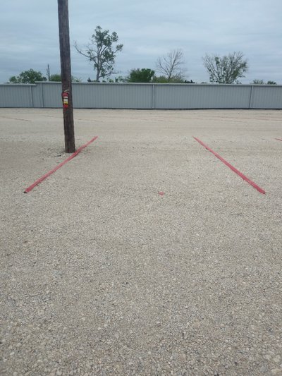 24 x 12 Parking Lot in Wylie, Texas