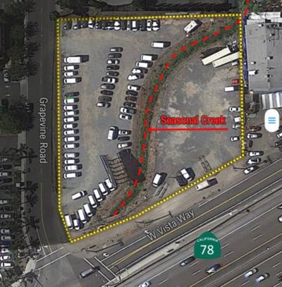 500 x 100 Parking Lot in Vista, California near [object Object]