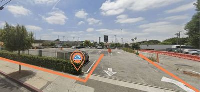 Small 10×20 Parking Lot in Los Angeles, California