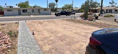 Small 10×20 Driveway in Tempe, Arizona
