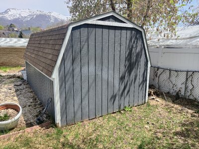 Small 10×15 Shed in South Ogden, Utah