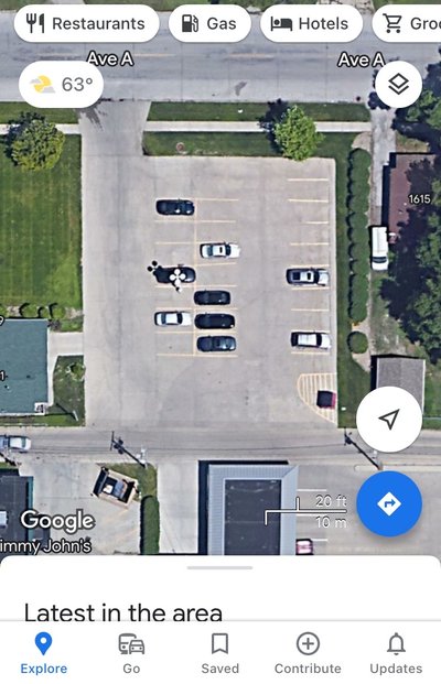 Medium 10×30 Parking Lot in Council Bluffs, Iowa