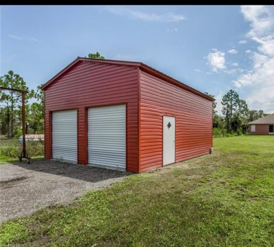 20×24 Shed in Lehigh Acres, Florida