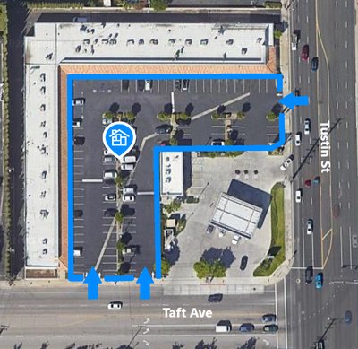 20 x 10 Parking Lot in Orange, California near [object Object]