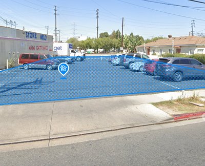 20 x 10 Parking Lot in Bell, California near [object Object]