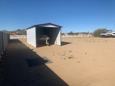 Small 10×20 Carport in Phoenix, Arizona