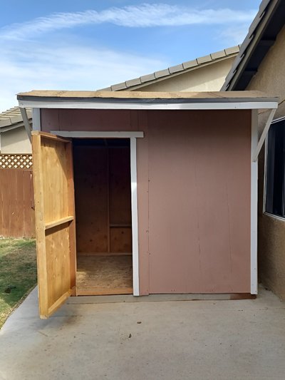 8 x 6 Shed in Bakersfield, California
