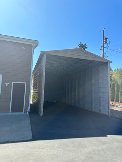 50 x 10 Carport in Puyallup, Washington near [object Object]
