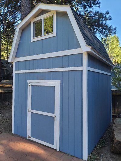 12 x 10 Shed in Running Springs, California