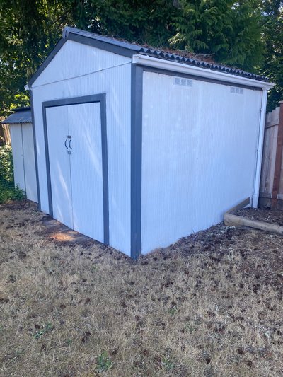 10 x 10 Shed in Lacey, Washington near [object Object]