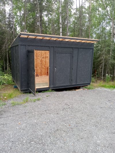 16×12 self storage unit at 6901 W Dun Fussin Rd Wasilla, Alaska