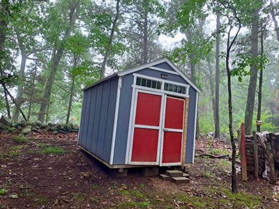 10 x 20 Shed in Easton, Connecticut