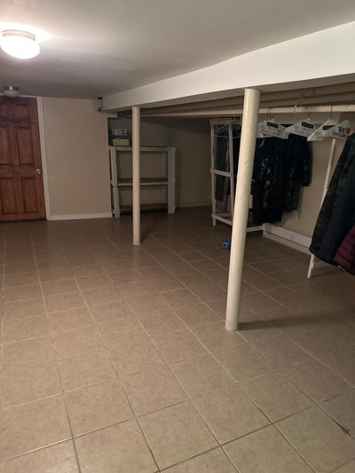 25 x 10 Basement in Paterson, New Jersey