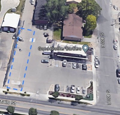 20 x 10 Parking Lot in Lehi, Utah near [object Object]