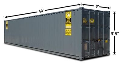 40 x 8 Shipping Container in Apple Valley, California near [object Object]