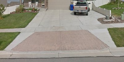 20 x 10 Driveway in Saratoga Springs, Utah near [object Object]