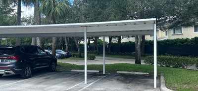 20 x 10 Carport in Coral Springs, Florida