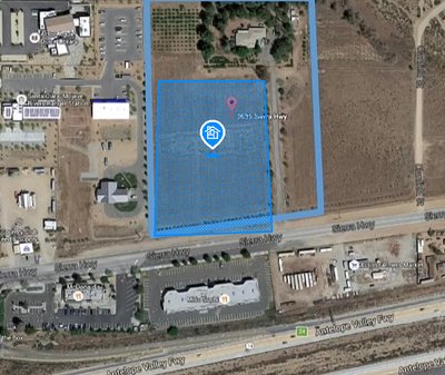20 x 10 Unpaved Lot in Acton, California near [object Object]