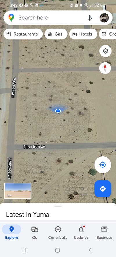 20 x 20 Unpaved Lot in Yuma, Arizona near [object Object]
