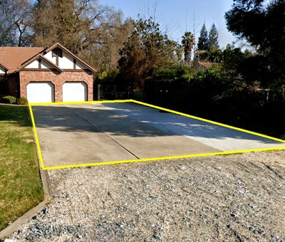 40 x 10 Driveway in West Sacramento, California near [object Object]