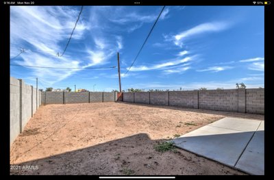 40 x 10 Unpaved Lot in Phoenix, Arizona