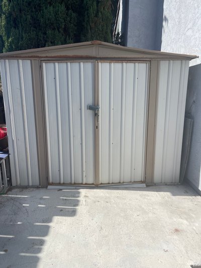 5 x 8 Shed in Poway, California