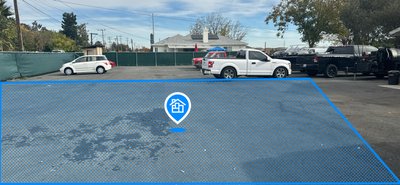 50 x 10 Parking Lot in Elk Grove, California near [object Object]
