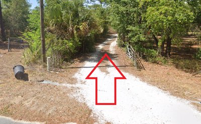 50 x 10 Unpaved Lot in Homosassa, Florida near [object Object]