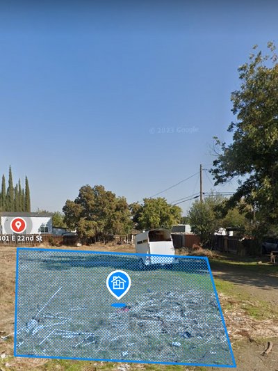 20 x 12 Unpaved Lot in Merced, California near [object Object]
