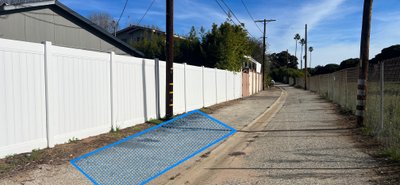 40 x 9 Unpaved Lot in Los Angeles, California near [object Object]