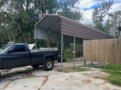 15 x 45 Carport in Jacksonville, Florida near [object Object]
