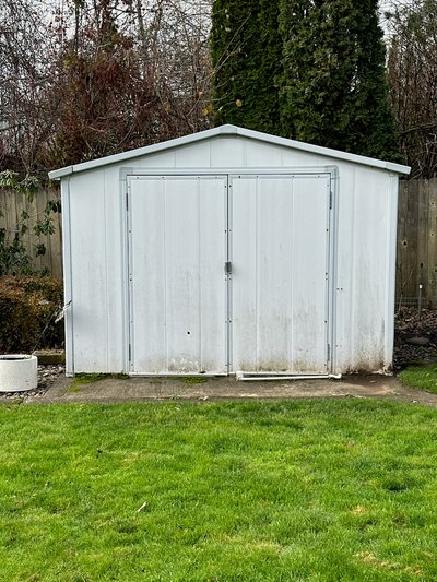 10 x 10 Shed in Corvallis, Oregon