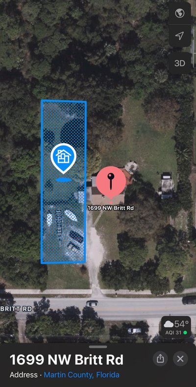 20 x 10 Unpaved Lot in Stuart, Florida near [object Object]