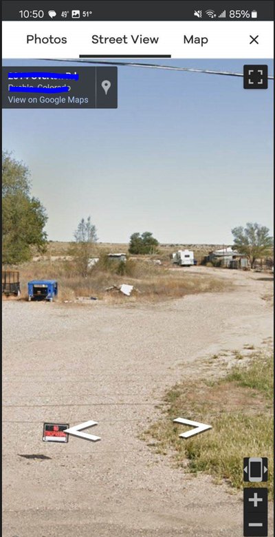 50 x 10 Unpaved Lot in Pueblo, Colorado near [object Object]