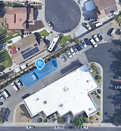 20 x 10 Parking Lot in Fairfield, California near [object Object]