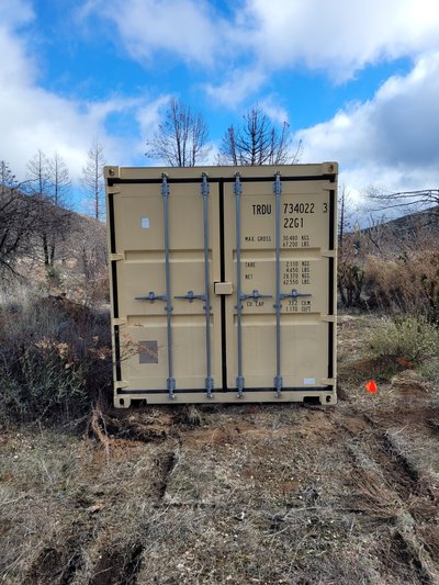 20 x 8 Shipping Container in Lake Hughes, California