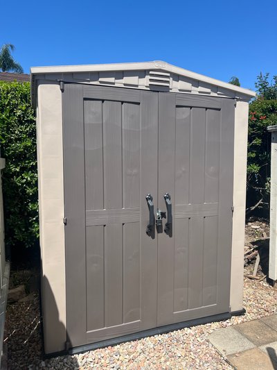 6 x 3 Shed in Mission Viejo, California